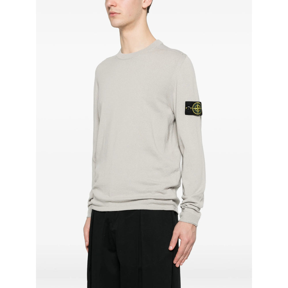 Stone Island Grey Sweaters & Knitwear - Jumpers Men STONE ISLAND