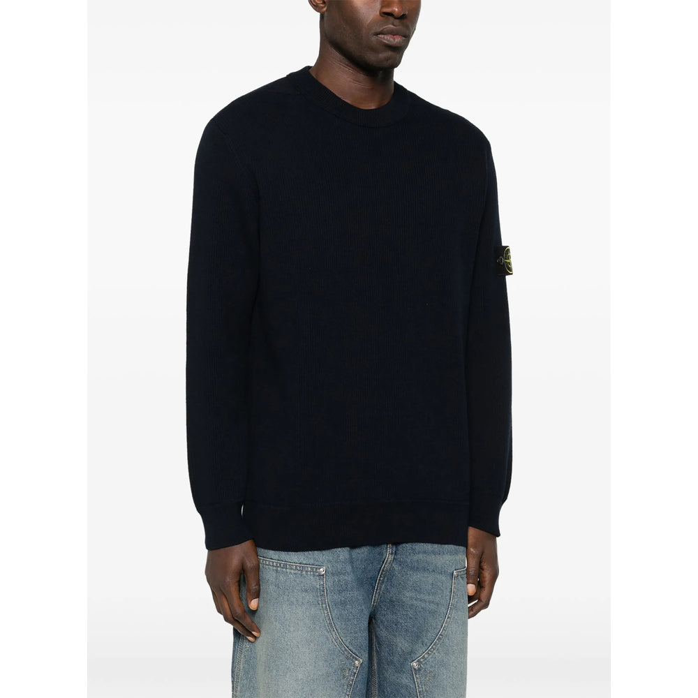Stone Island Blue Sweaters & Knitwear - Jumpers Men STONE ISLAND