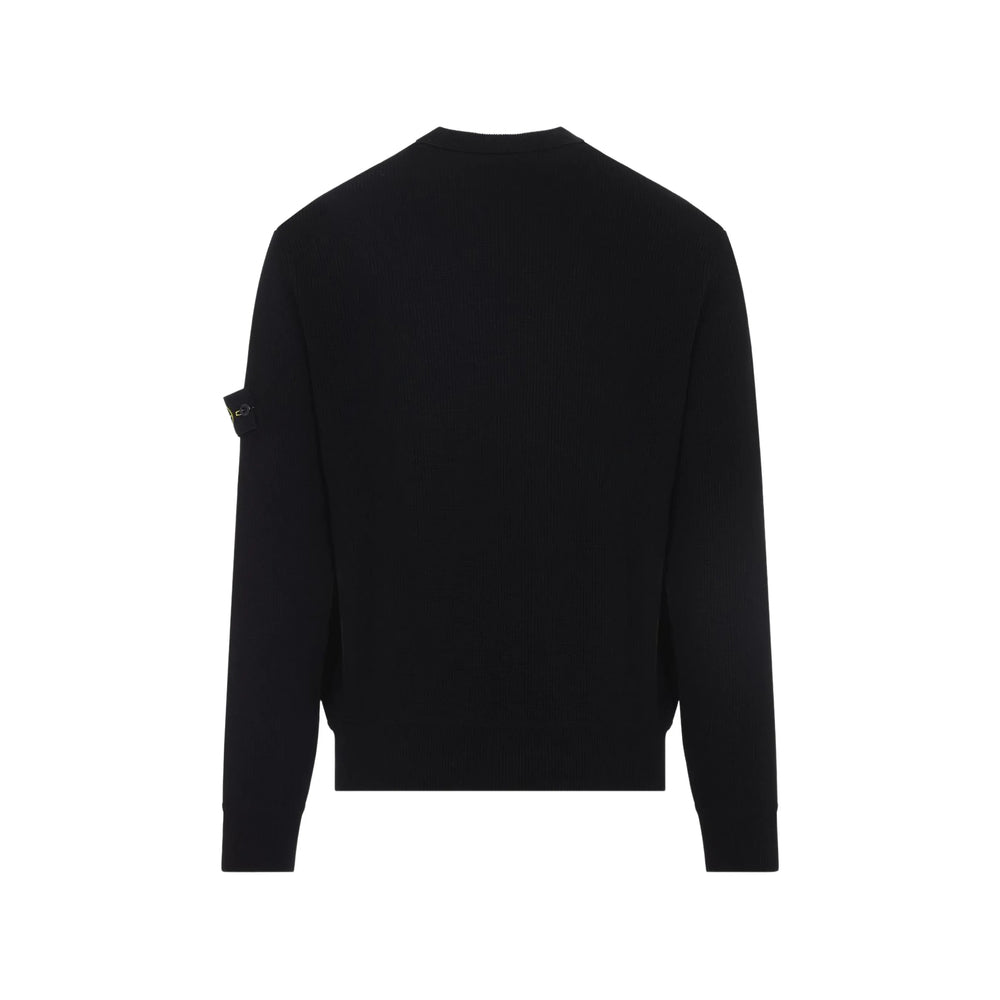 Stone Island Black Sweaters & Knitwear - Jumpers Men STONE ISLAND