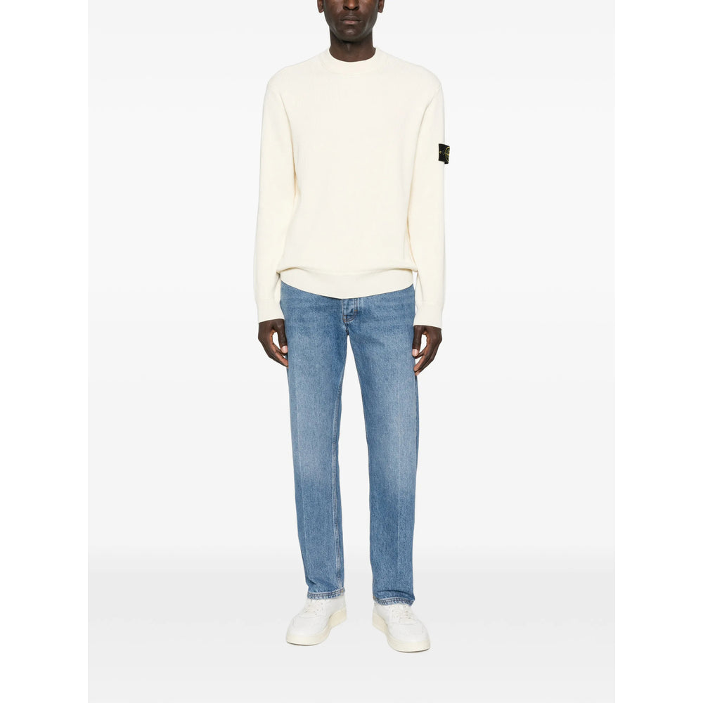Stone Island Neutrals Sweaters & Knitwear - Jumpers Men STONE ISLAND