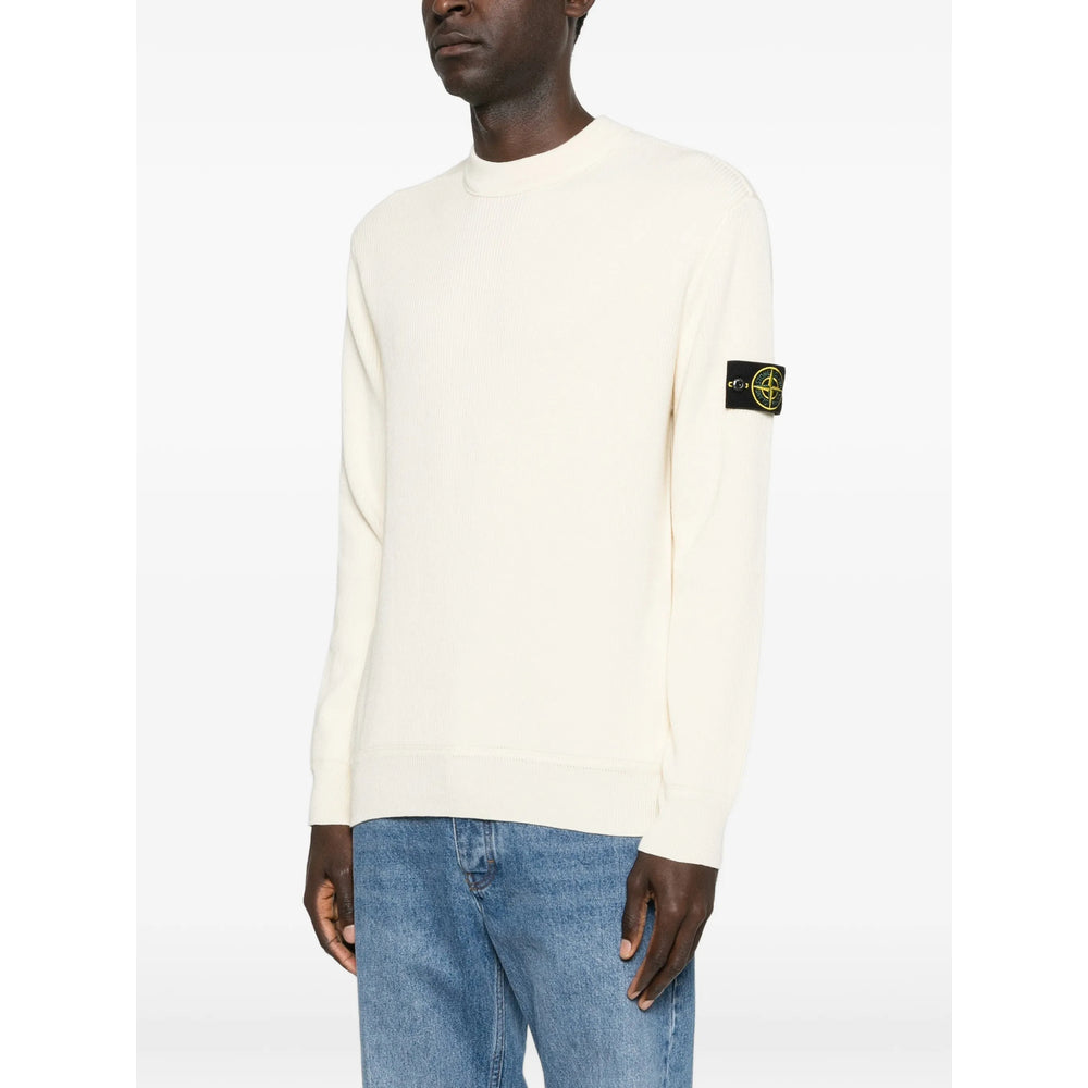 Stone Island Neutrals Sweaters & Knitwear - Jumpers Men STONE ISLAND