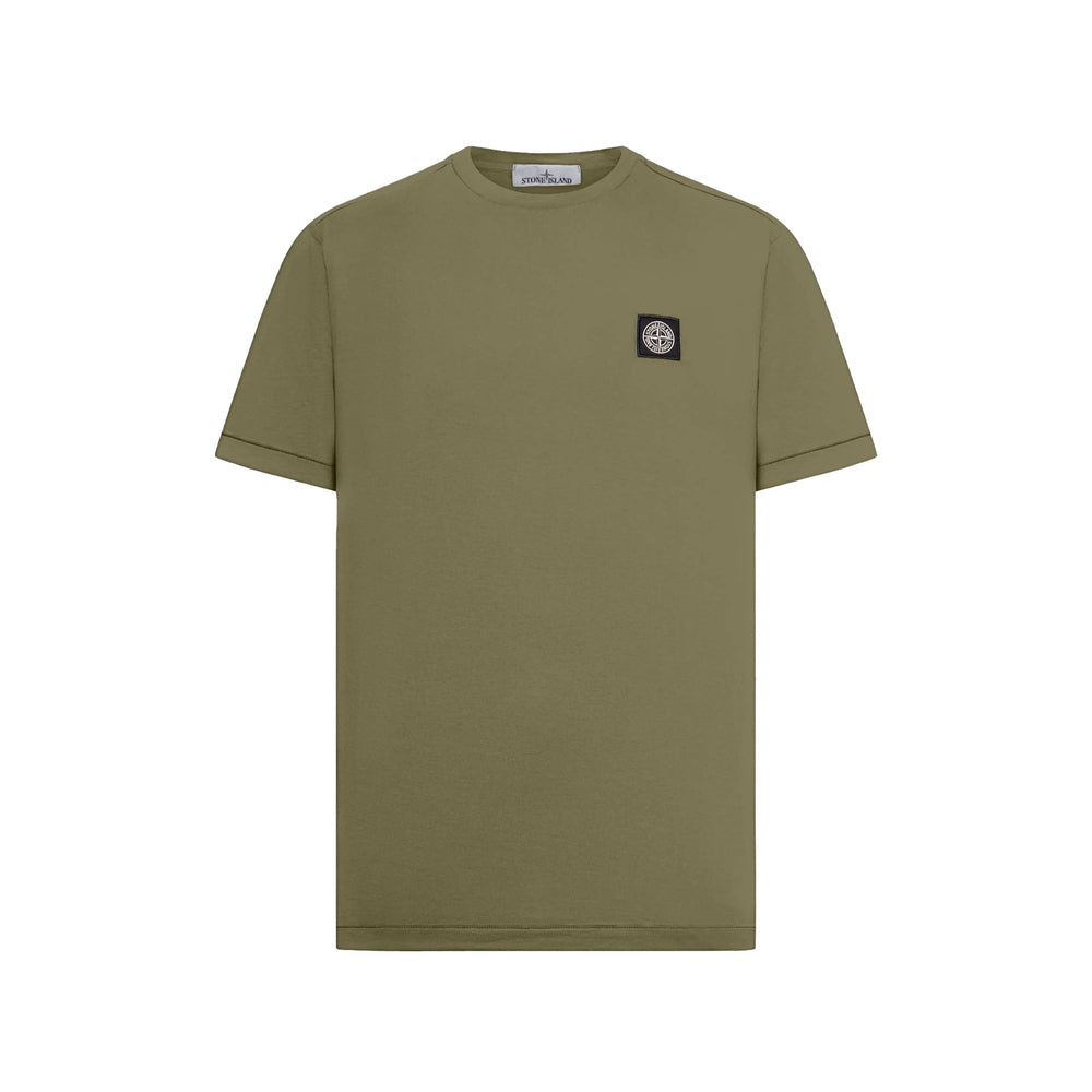 Stone Island Green T-Shirts & Vests - T-Shirts Men STONE ISLAND