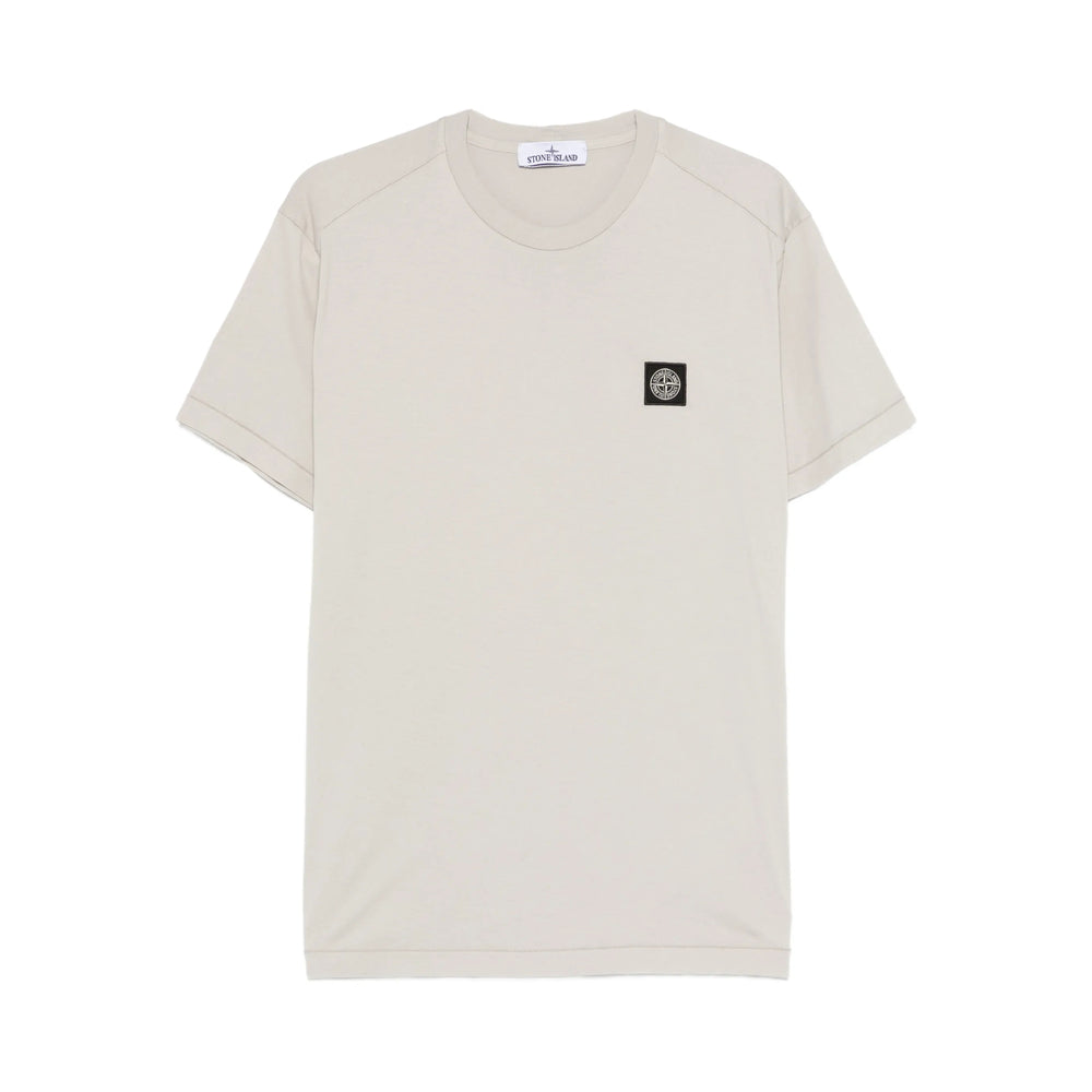 Stone Island Neutrals T-Shirts & Vests - T-Shirts Men STONE ISLAND