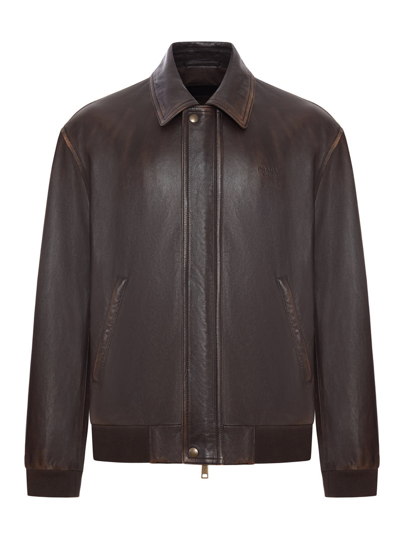 Prada Men Nappa Bomber Jacket PRADA