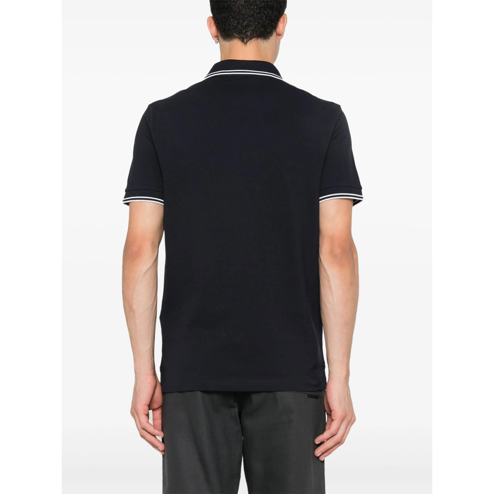 Stone Island Blue Polo Shirts Men STONE ISLAND