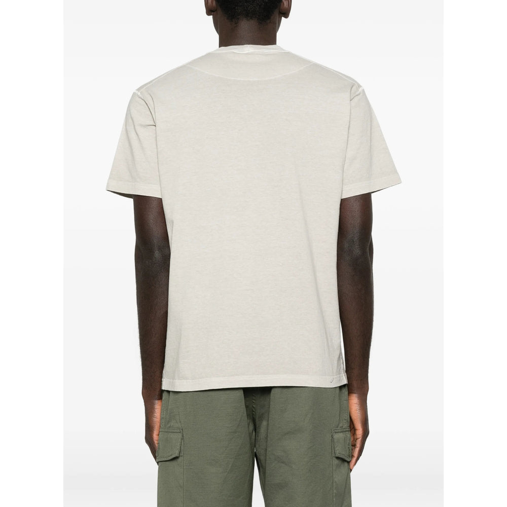 Stone Island Neutrals T-Shirts & Vests - T-Shirts Men STONE ISLAND