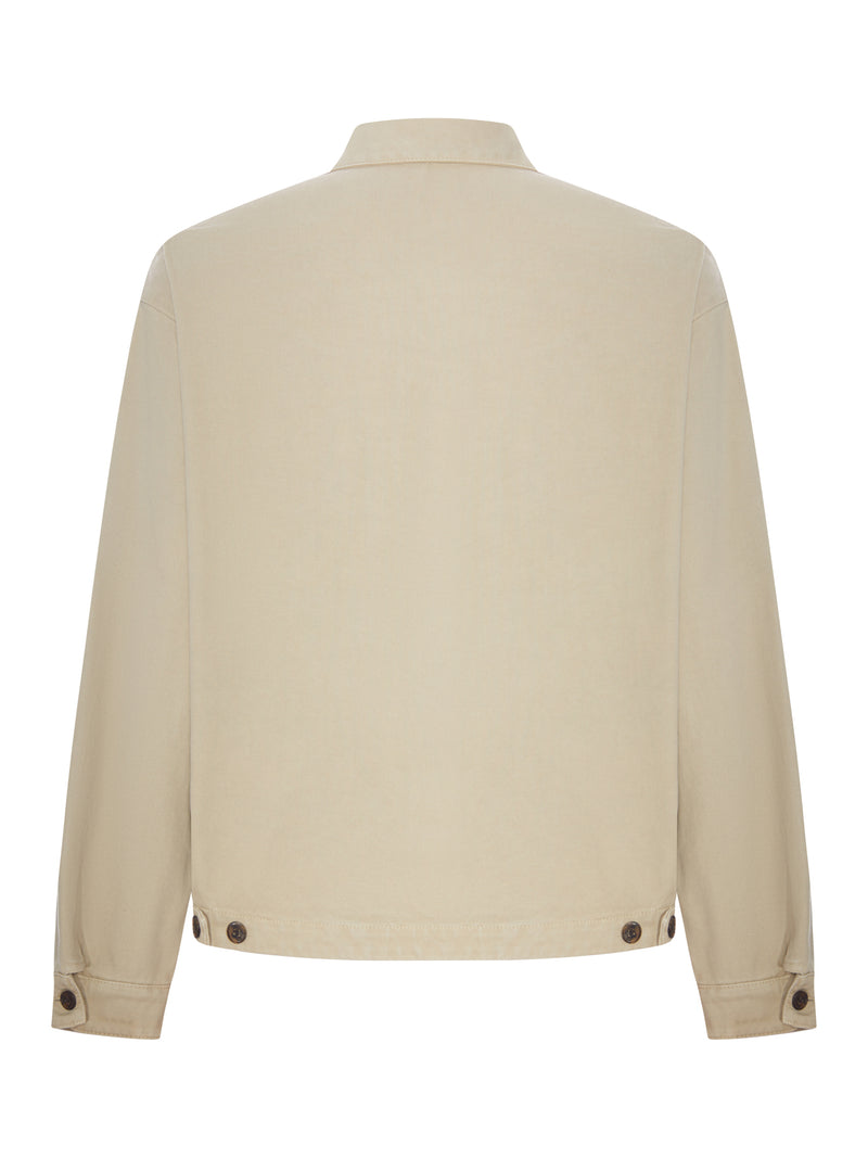 Prada Men Cotton Blouson With Logo PRADA