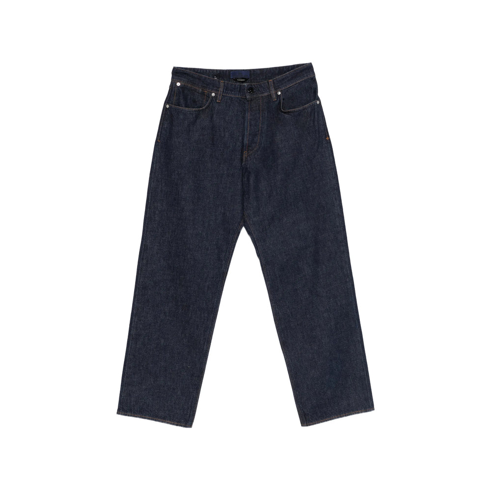 Stone Island Denim Blue Denim - Loose-Fit Jeans Men Stone Island Denim