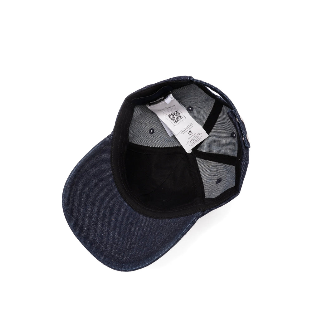 Stone Island Denim Blue Hats Men Stone Island Denim