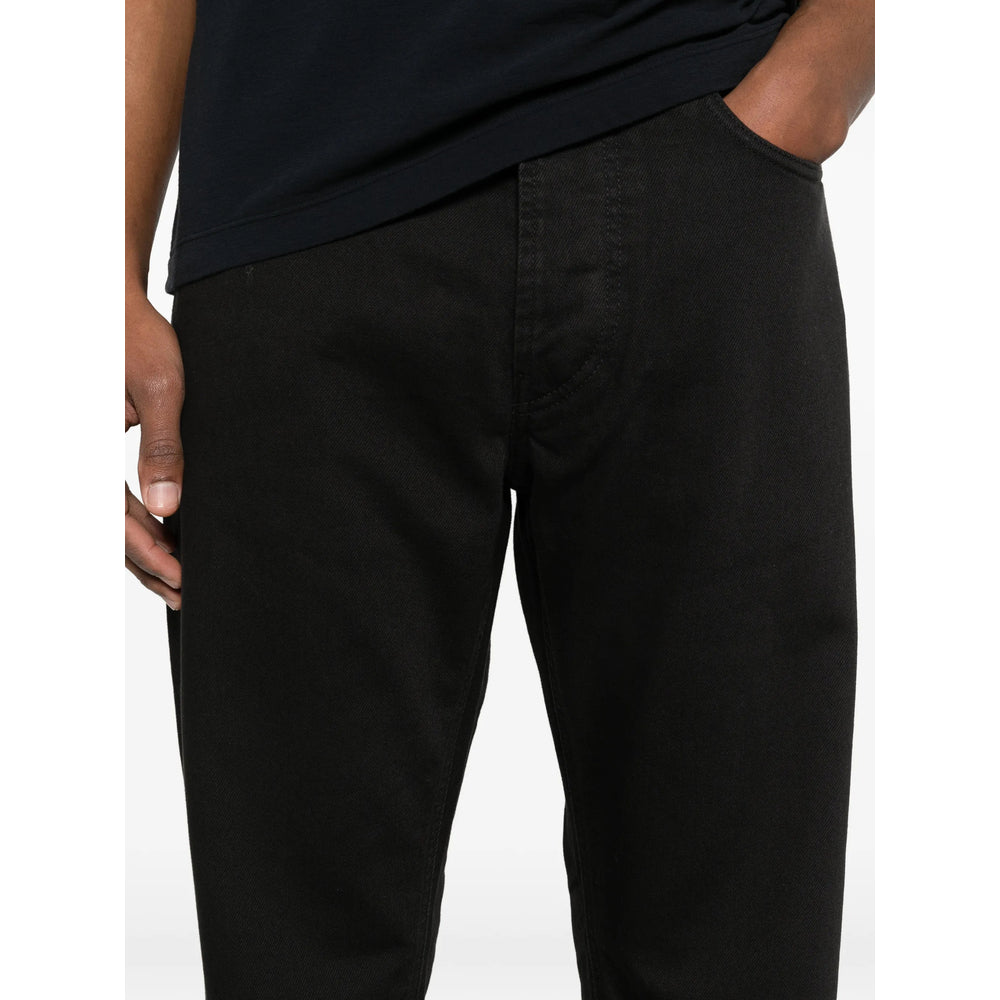 Stone Island Denim Black Denim - Regular & Straight-Leg Jeans Men Stone Island Denim