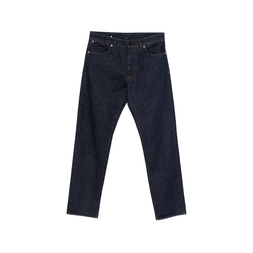 Stone Island Denim Blue Denim - Regular & Straight-Leg Jeans Men Stone Island Denim
