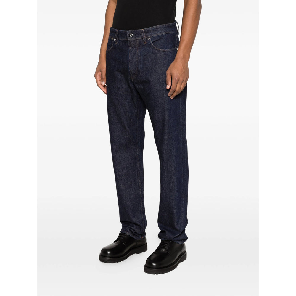 Stone Island Denim Blue Denim - Regular & Straight-Leg Jeans Men Stone Island Denim
