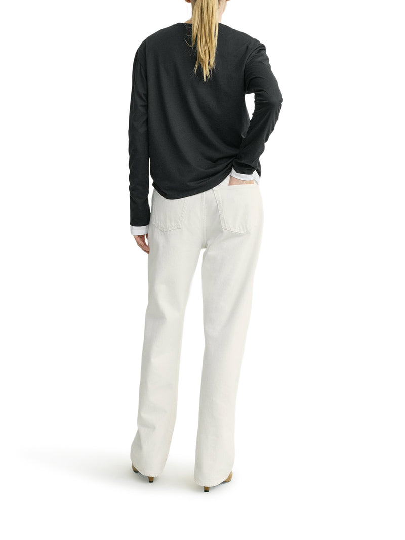 Toteme Women Long-Sleeved Cotton T-Shirt TOTEME