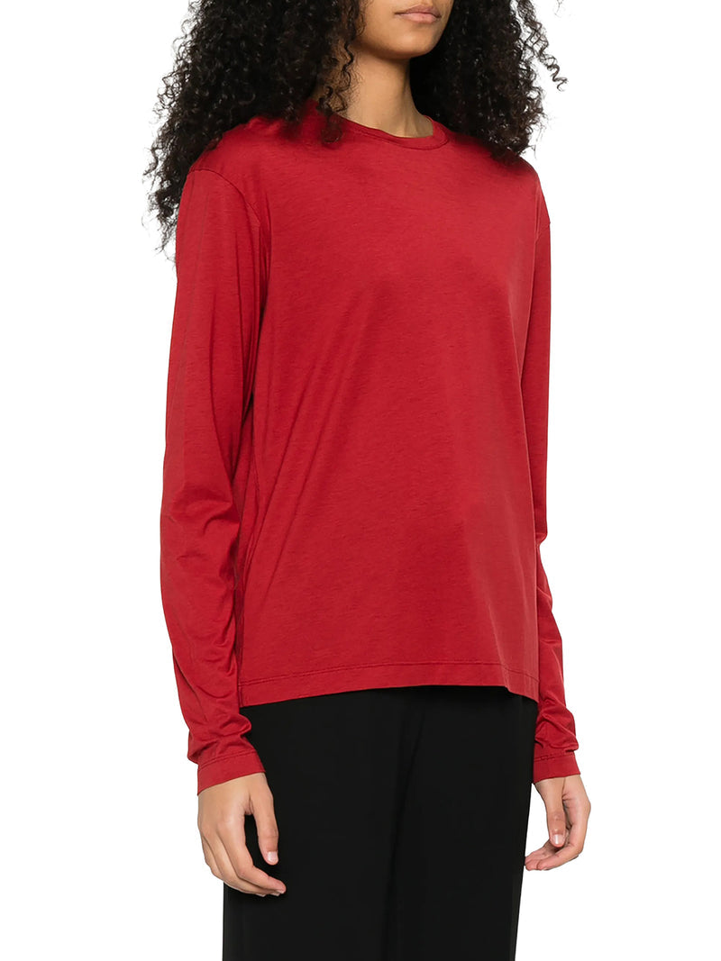 Toteme Women Long-Sleeved Cotton T-Shirt TOTEME