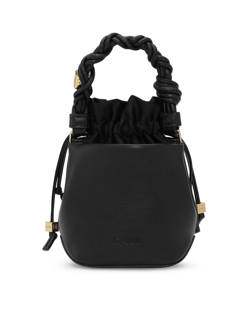 Ganni Women Mini Bou Bucket Bag GANNI