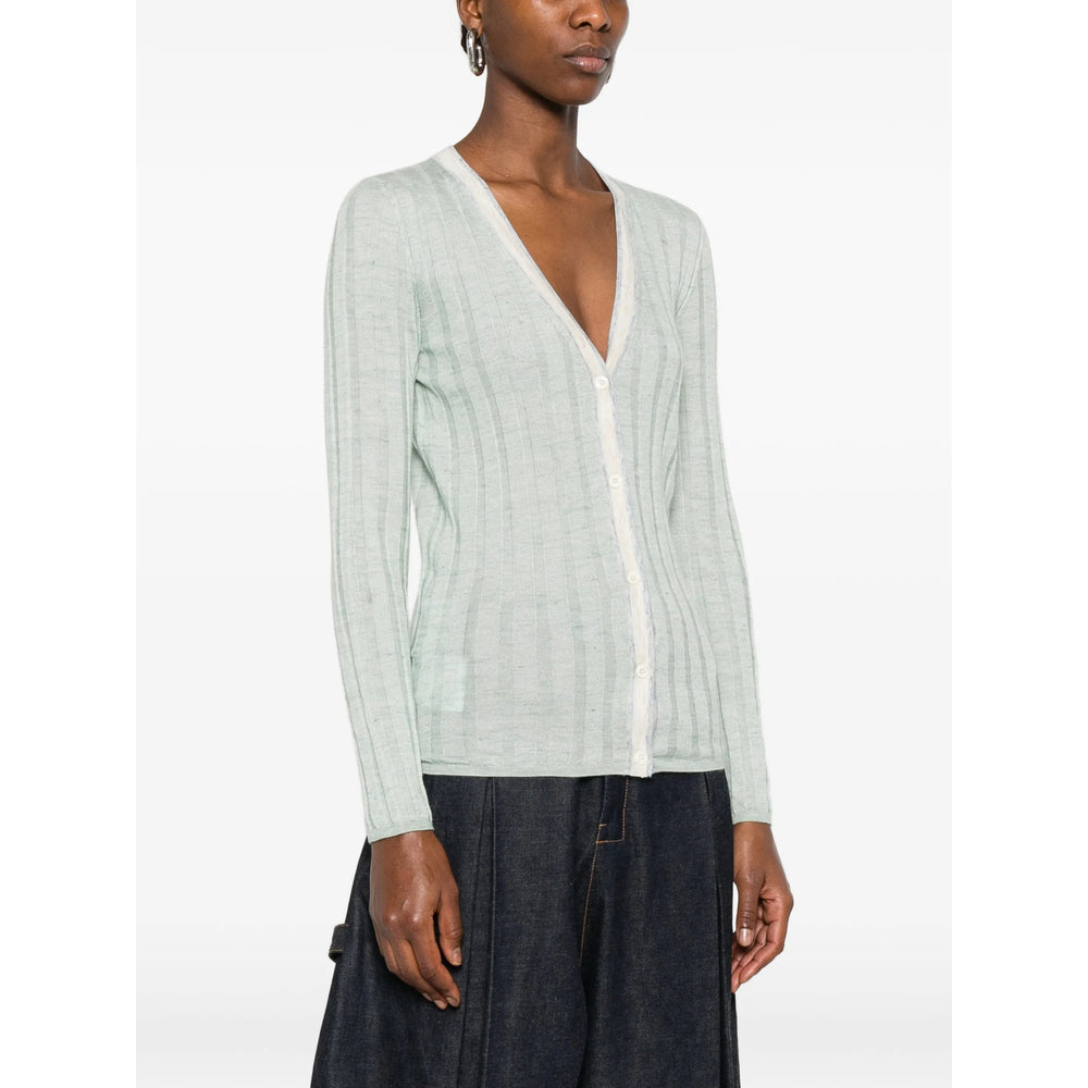Prada Green Knitwear - Cardigans Women PRADA