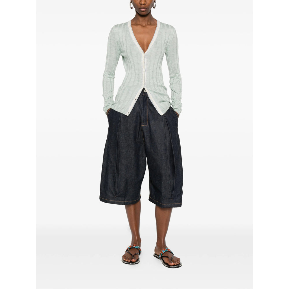 Prada Green Knitwear - Cardigans Women PRADA