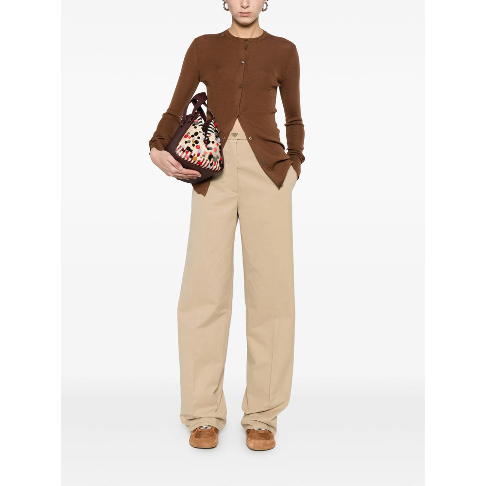 Prada Brown Knitwear - Cardigans Women PRADA
