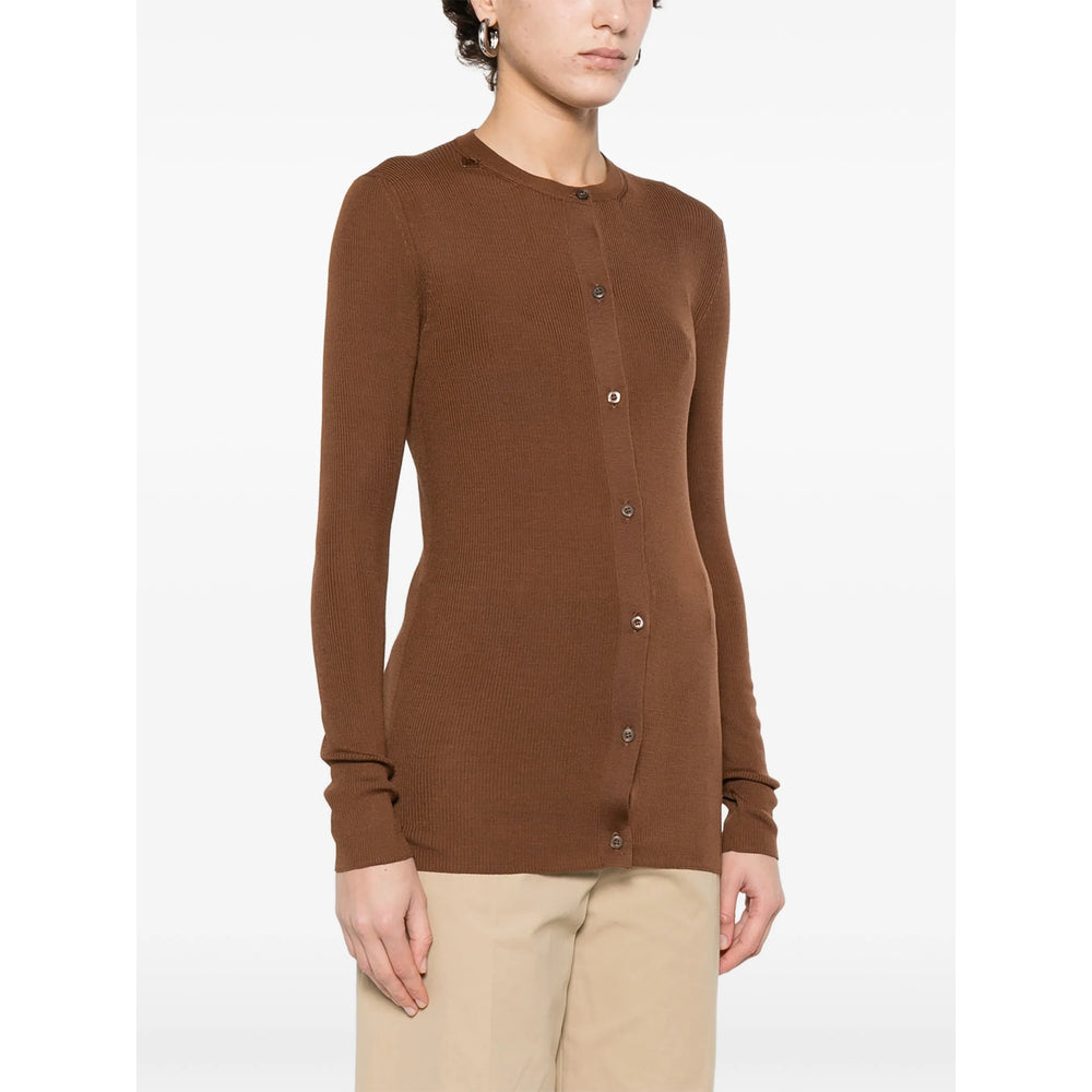 Prada Brown Knitwear - Cardigans Women PRADA