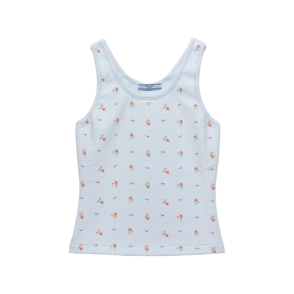 Prada Blue Tops - Vests & Tank Tops Women PRADA
