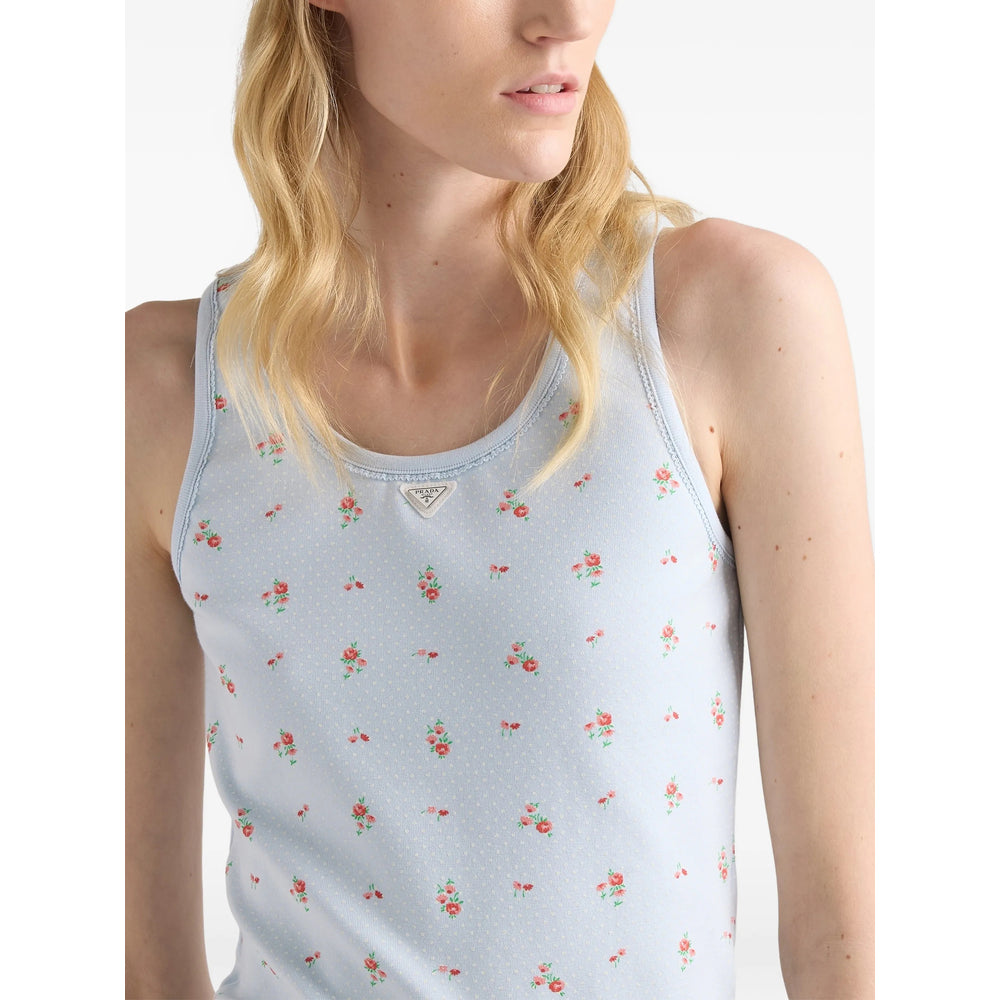 Prada Blue Tops - Vests & Tank Tops Women PRADA