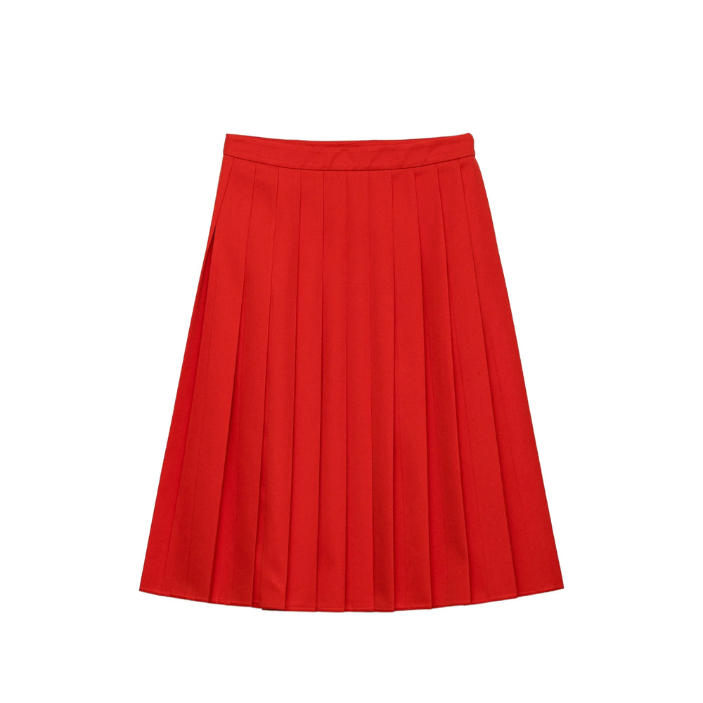Prada Red Skirts - Pleated Skirts Women PRADA