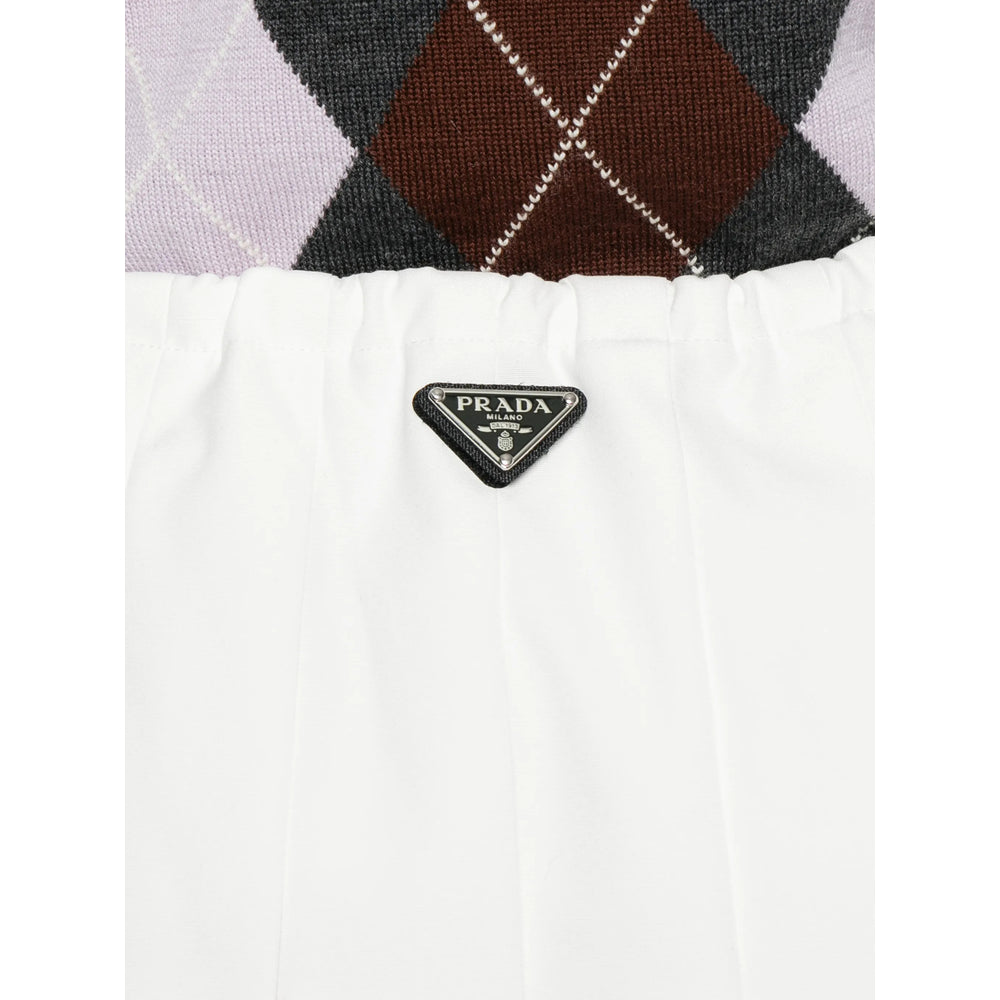 Prada White Skirts - Pleated Skirts Women PRADA