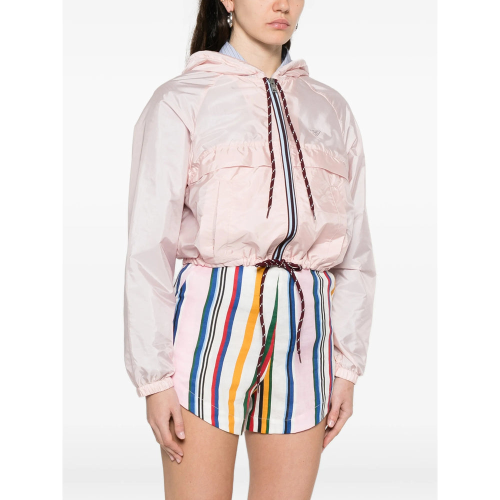 Prada Pink Jackets - Cropped Jackets Women PRADA
