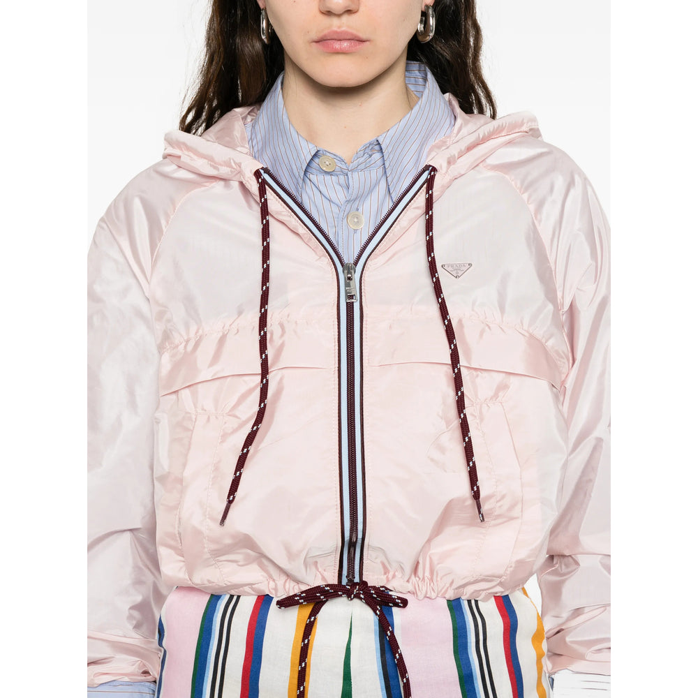 Prada Pink Jackets - Cropped Jackets Women PRADA