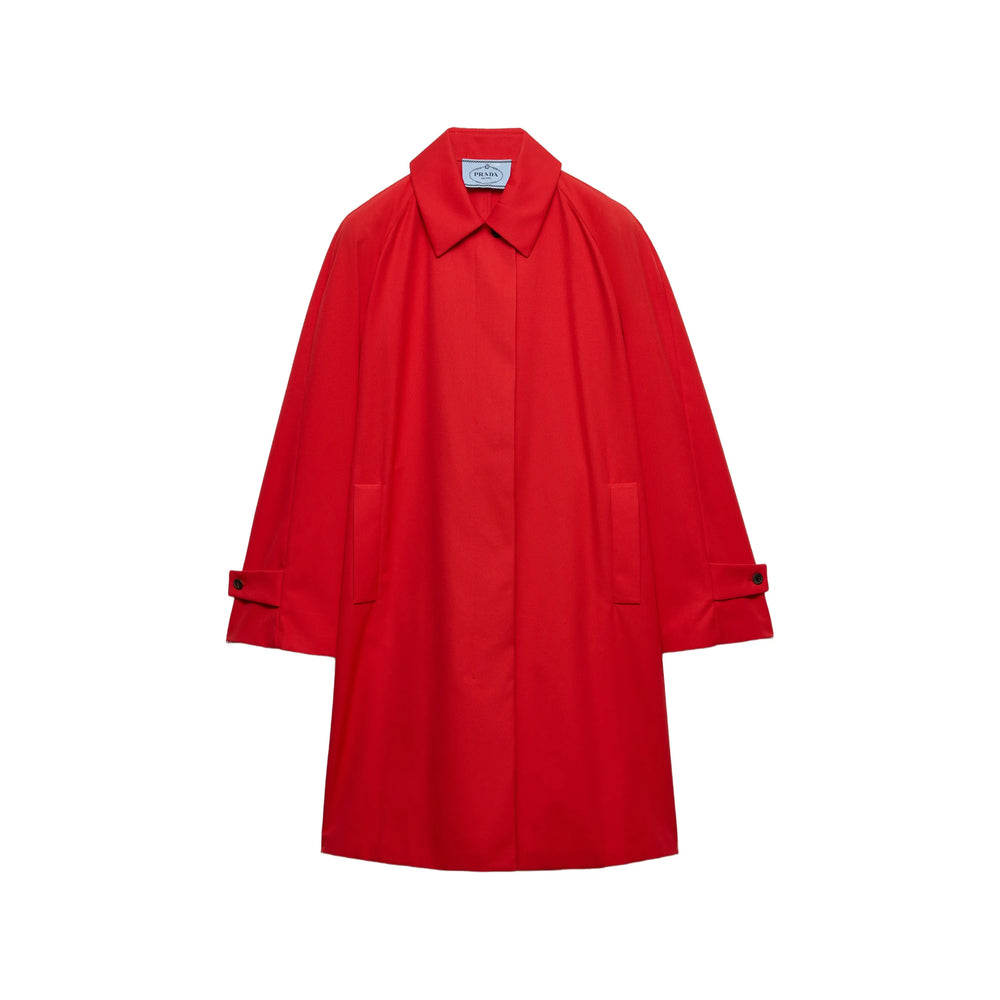 Prada Red Coats - Trench & Raincoats Women PRADA