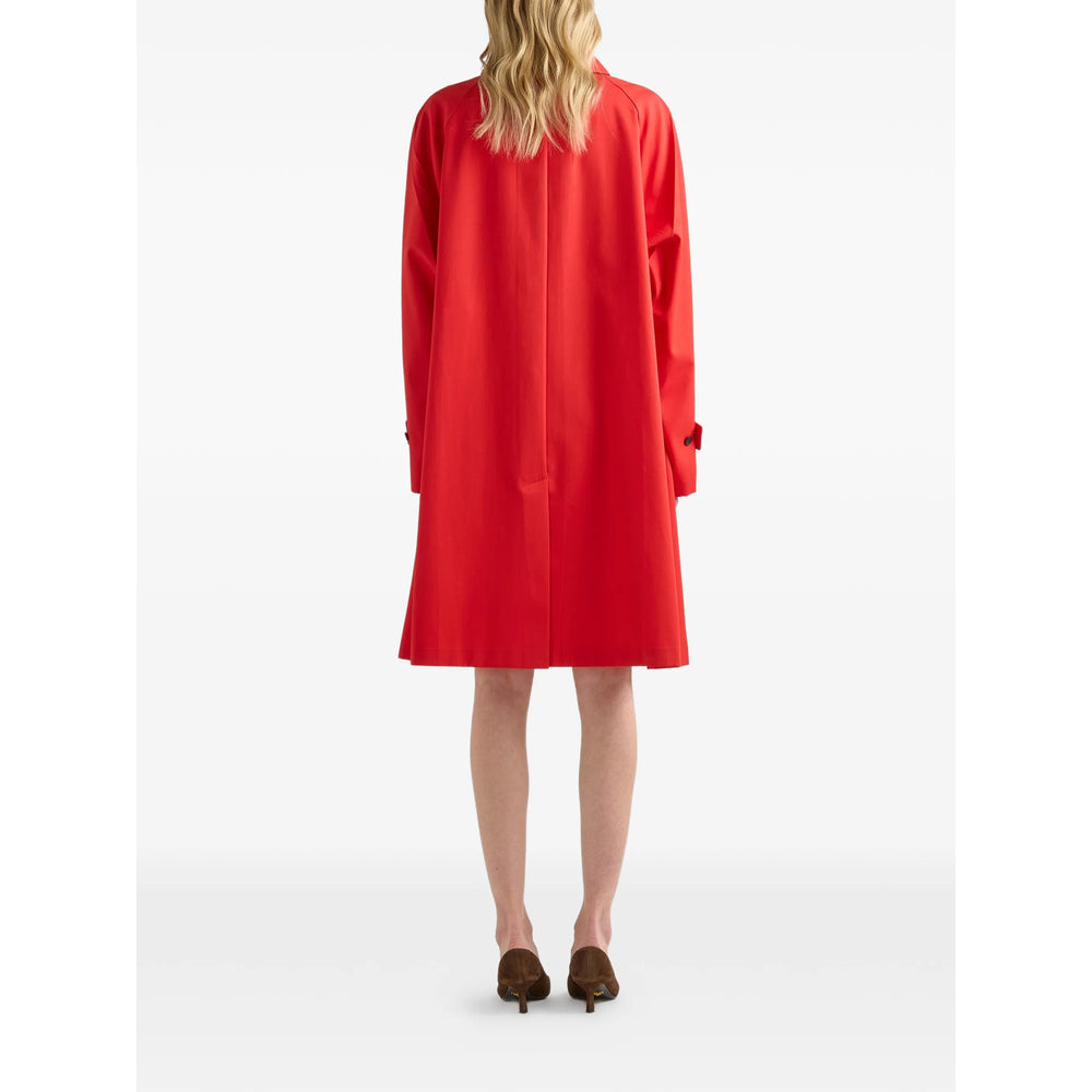 Prada Red Coats - Trench & Raincoats Women PRADA