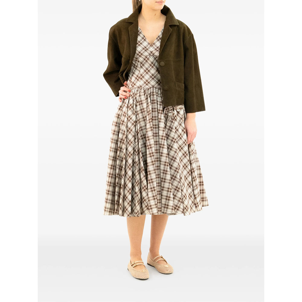 Prada Green Jackets - Leather Jackets Women PRADA