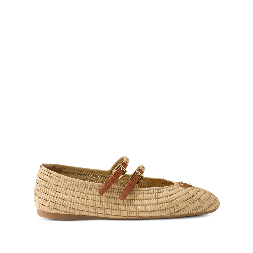 Prada Neutrals Ballet Flats Women PRADA