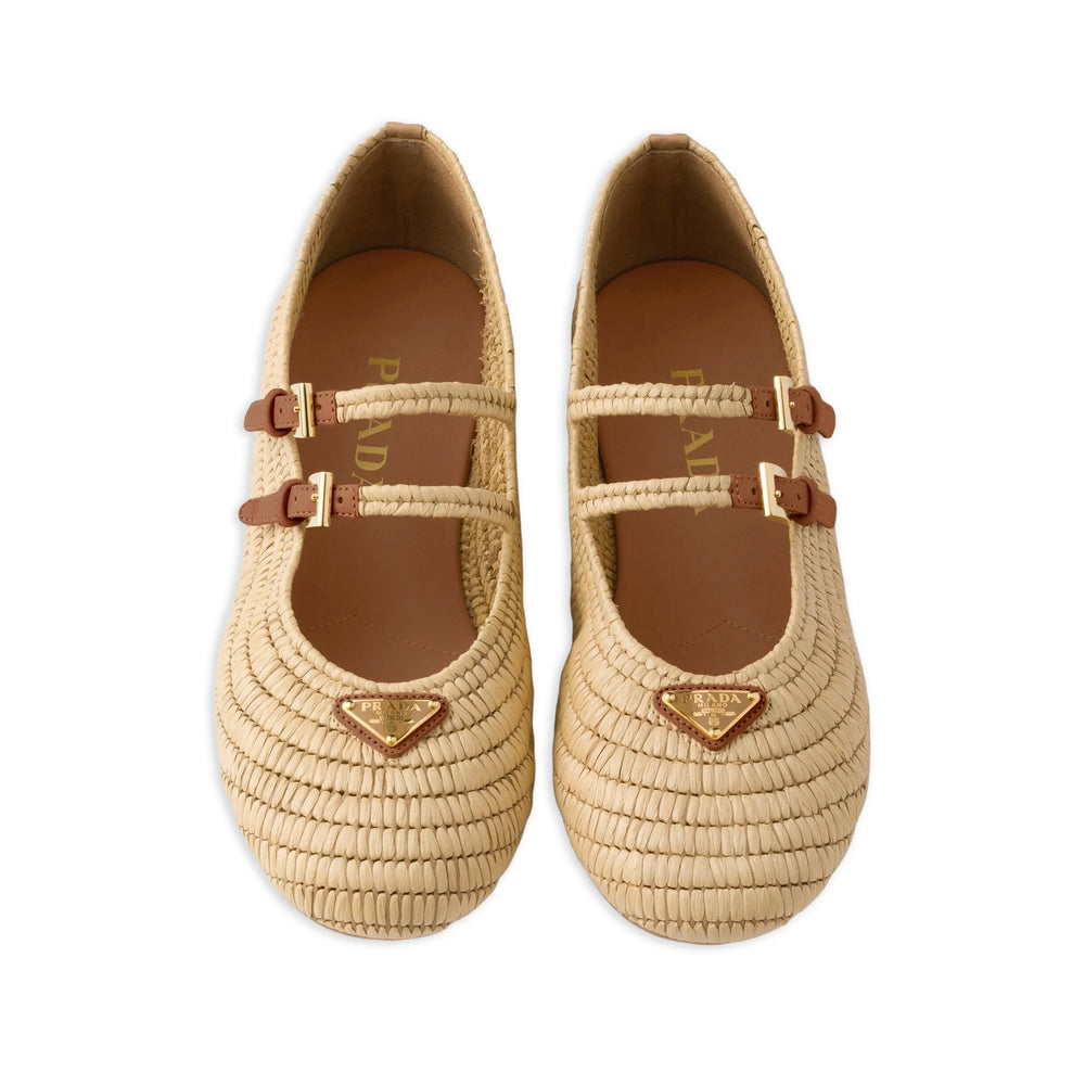 Prada Neutrals Ballet Flats Women PRADA