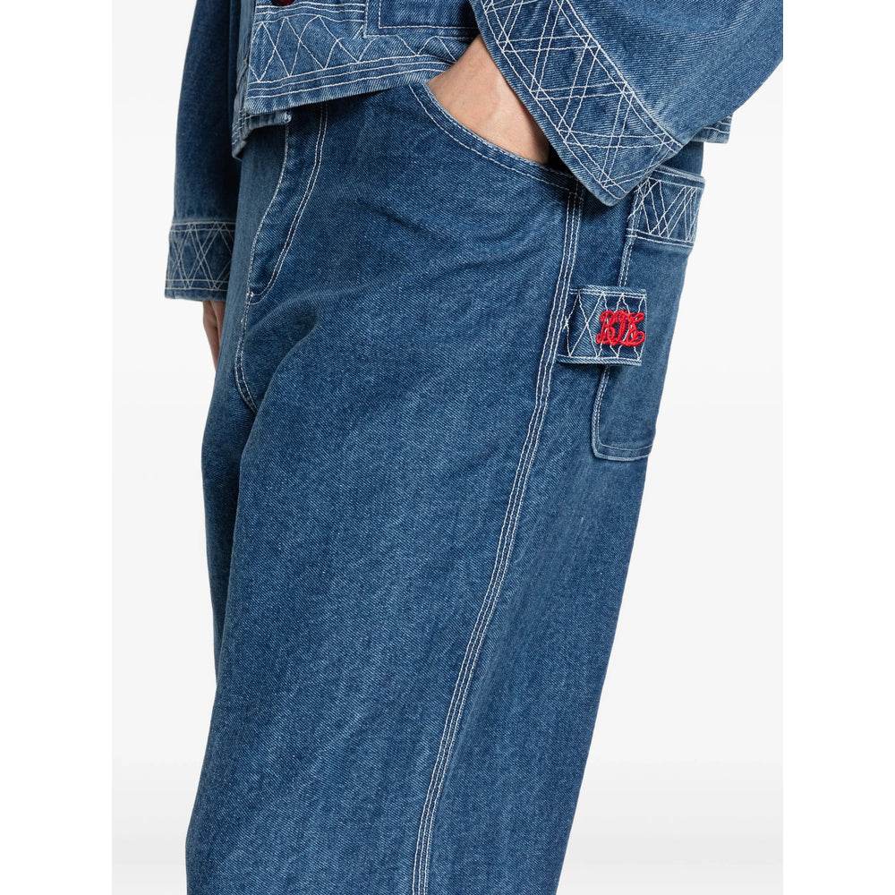 Bode Blue Denim - Regular & Straight-Leg Jeans Men BODE
