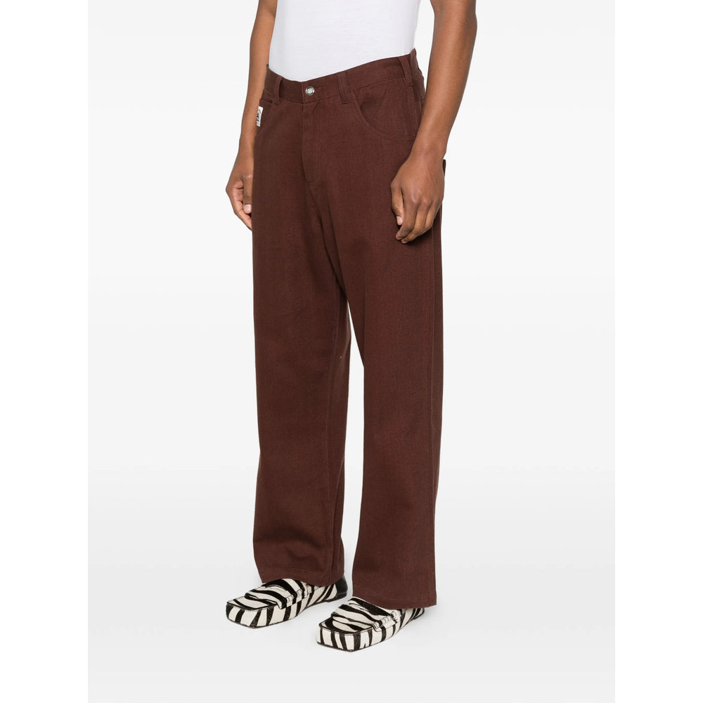 Bode Brown Trousers - Regular & Straight-Leg Trousers Men BODE