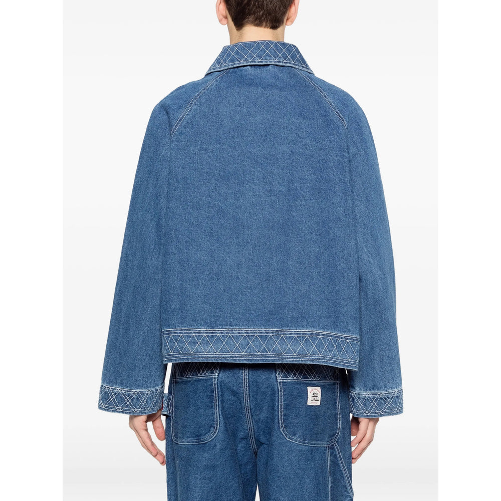 Bode Blue Jackets - Denim Jackets Men BODE