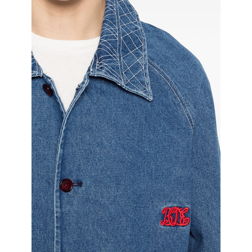 Bode Blue Jackets - Denim Jackets Men BODE