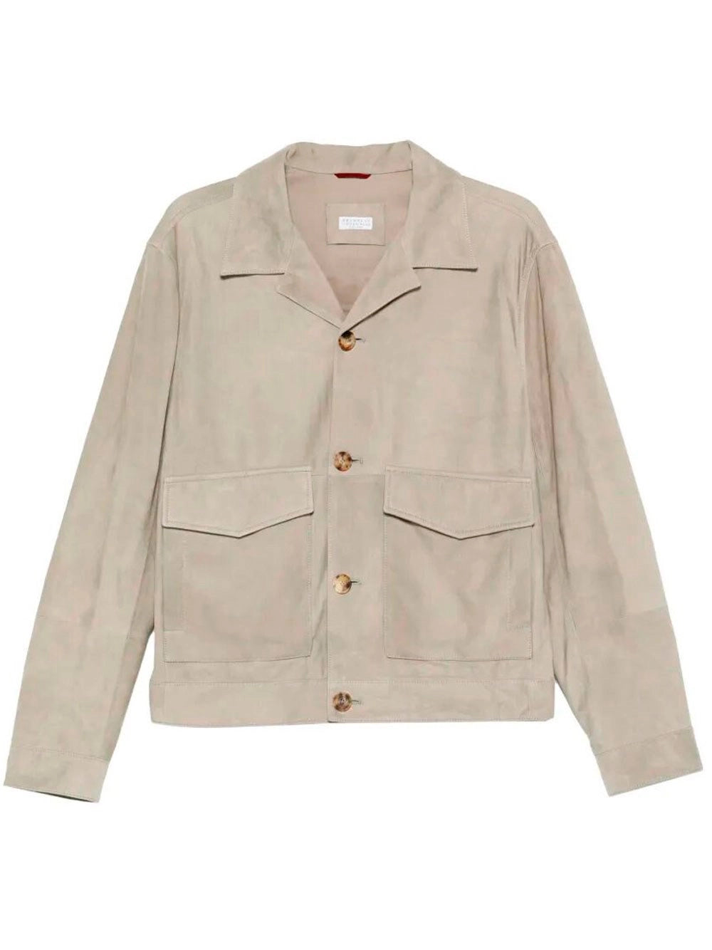 Brunello Cucinelli Men Leather Jacket BRUNELLO CUCINELLI