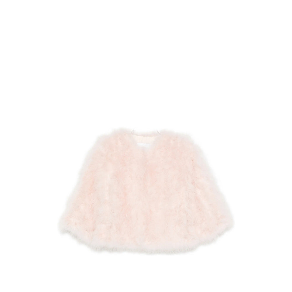 Yves Salomon Pink Jackets - Cropped Jackets Women YVES SALOMON