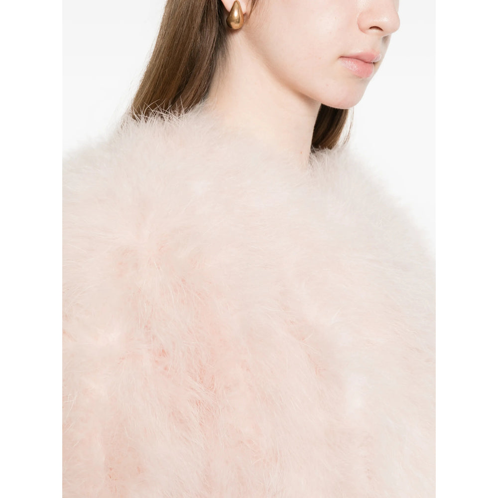 Yves Salomon Pink Jackets - Cropped Jackets Women YVES SALOMON