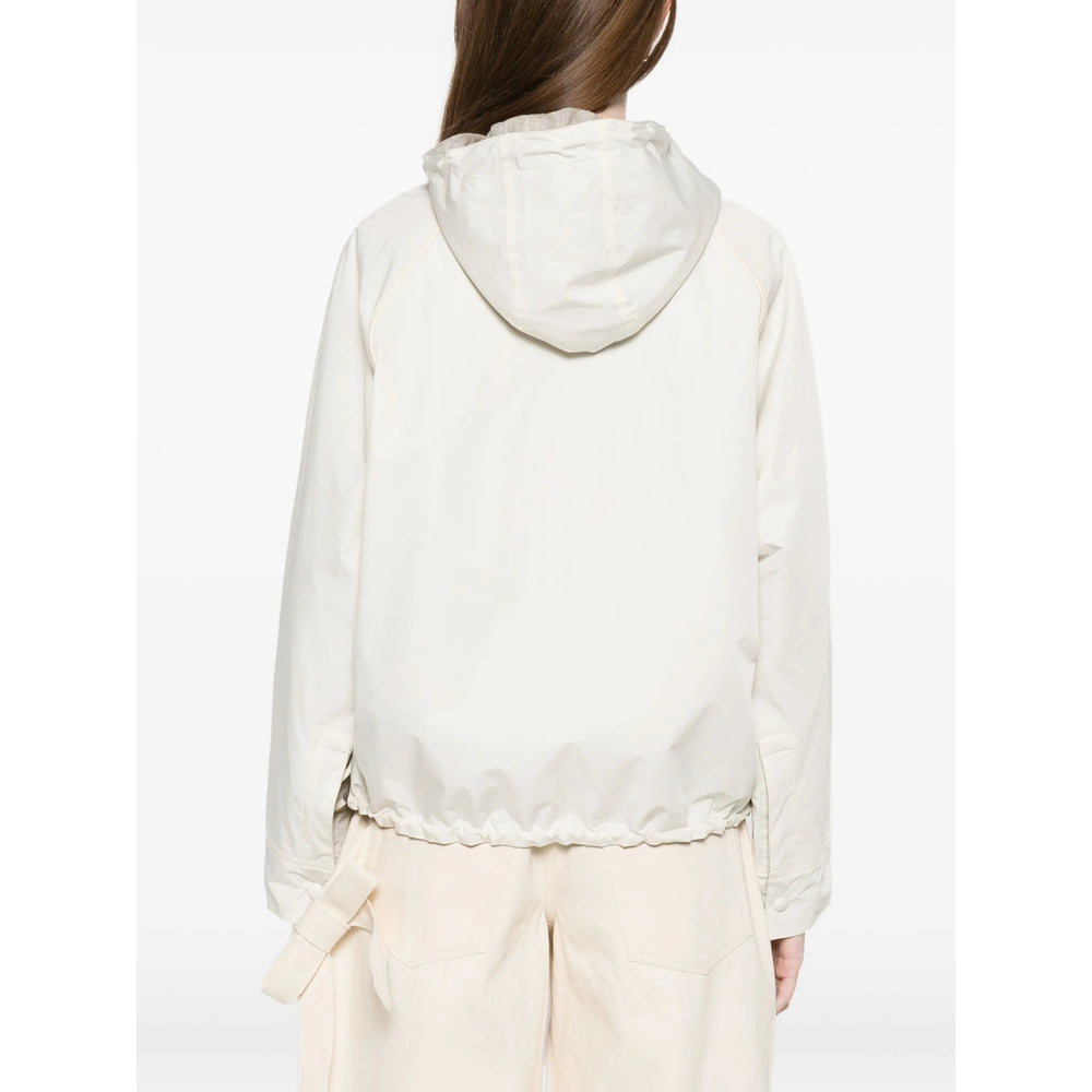 Yves Salomon Neutrals Jackets - Bomber Jackets Women YVES SALOMON