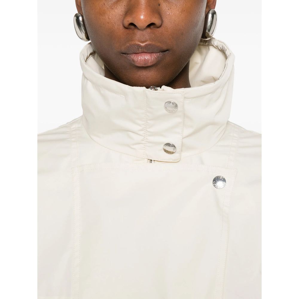 Yves Salomon Neutrals Jackets - Bomber Jackets Women YVES SALOMON