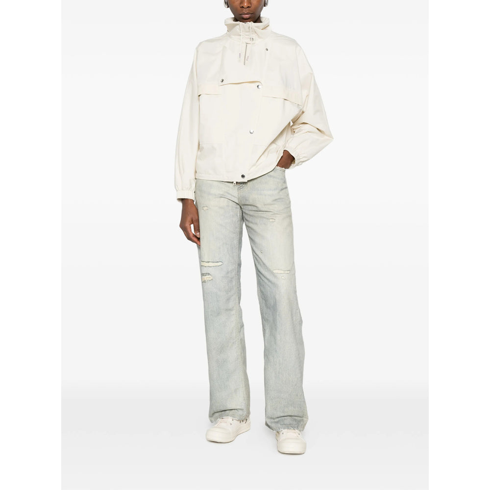 Yves Salomon Neutrals Jackets - Bomber Jackets Women YVES SALOMON