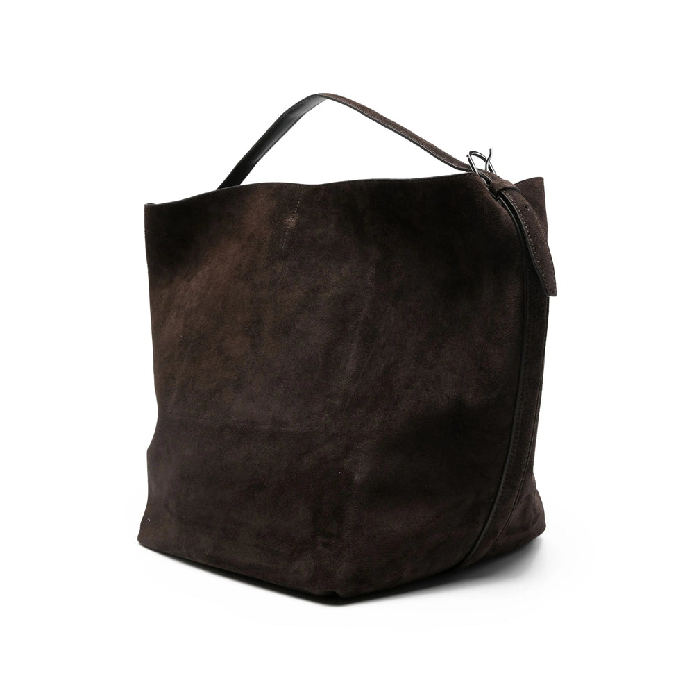 Toteme Brown Tote Bags Women TOTEME