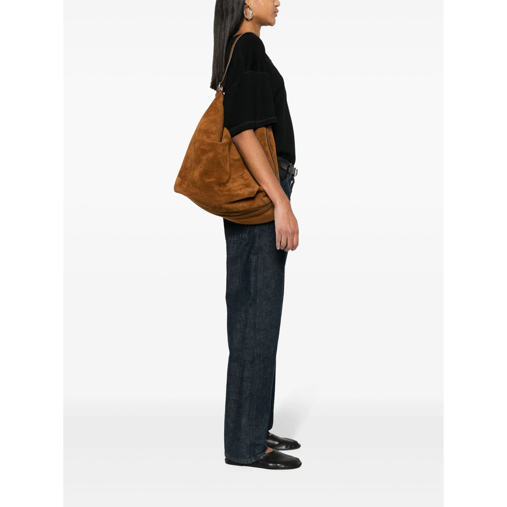 Toteme Brown Tote Bags Women TOTEME