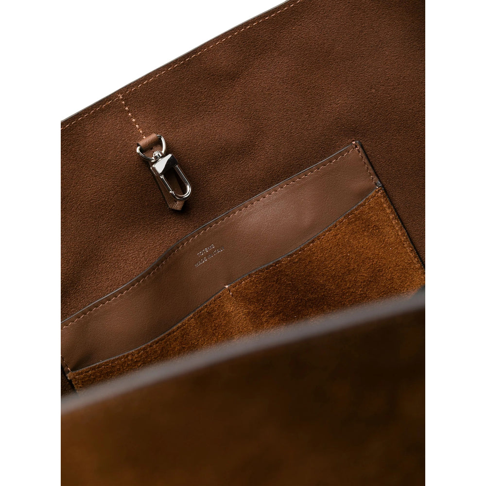 Toteme Brown Tote Bags Women TOTEME