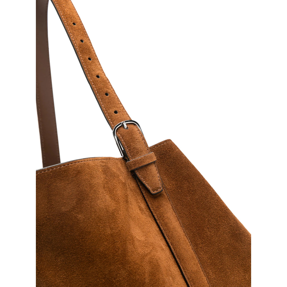 Toteme Brown Tote Bags Women TOTEME
