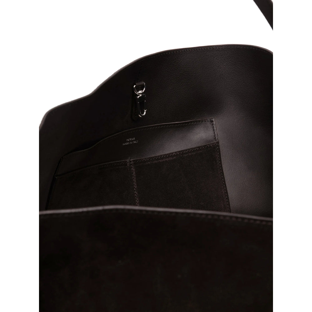 Toteme Black Tote Bags Women TOTEME