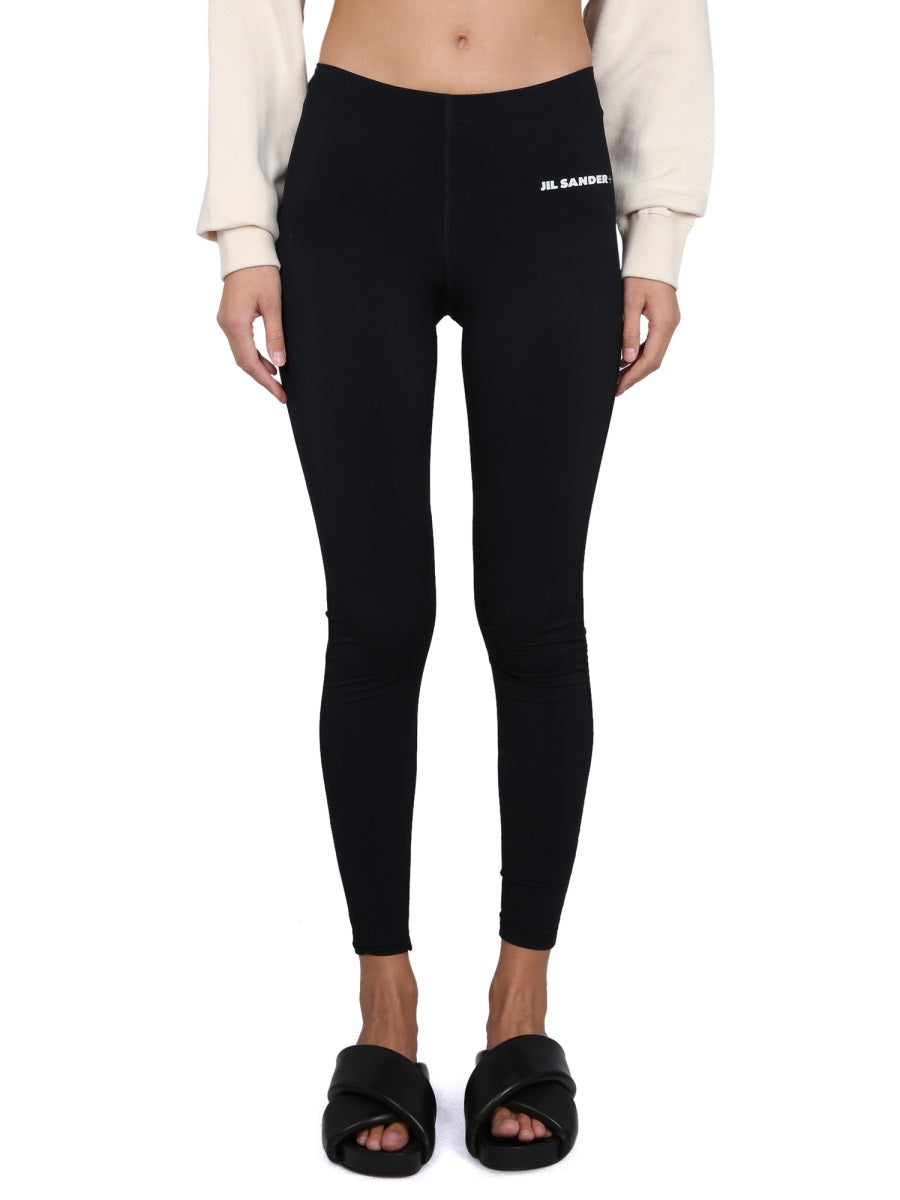 Jil Sander Women Leggings With Logo JIL SANDER